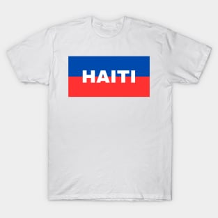 Haiti Flag Colors T-Shirt